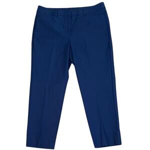 White House Black Market The Slim Ankle Pant Navy Blue Size 10S